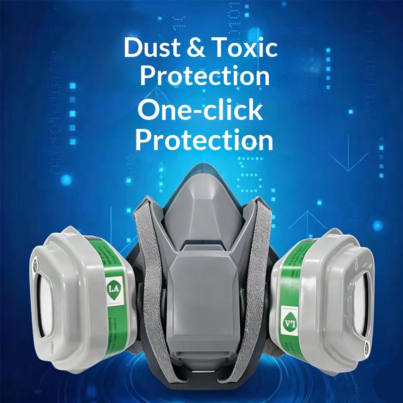 Silicone 6502QL Quick Buckle G - Dust Mask Construction 评论和价格