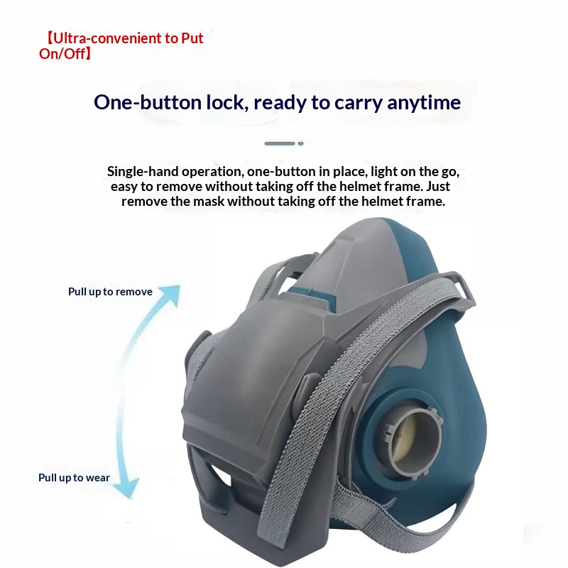 Silicone 6502QL Quick Buckle G - Dust Mask Construction 评论和价格