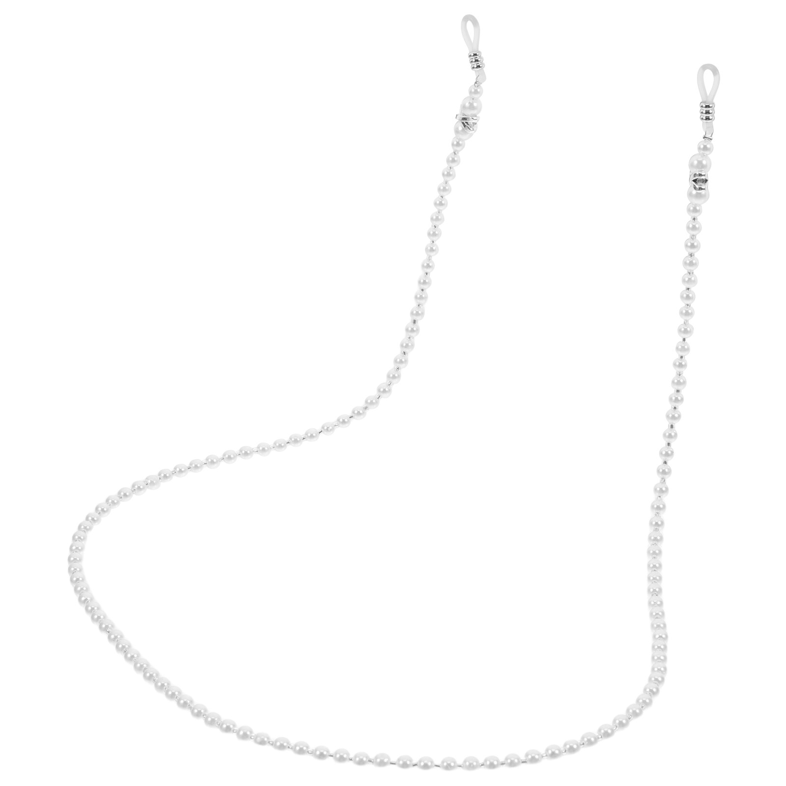 Pearl Eyeglass Chain Elegant B - Mask Chain Holder 评论和价格