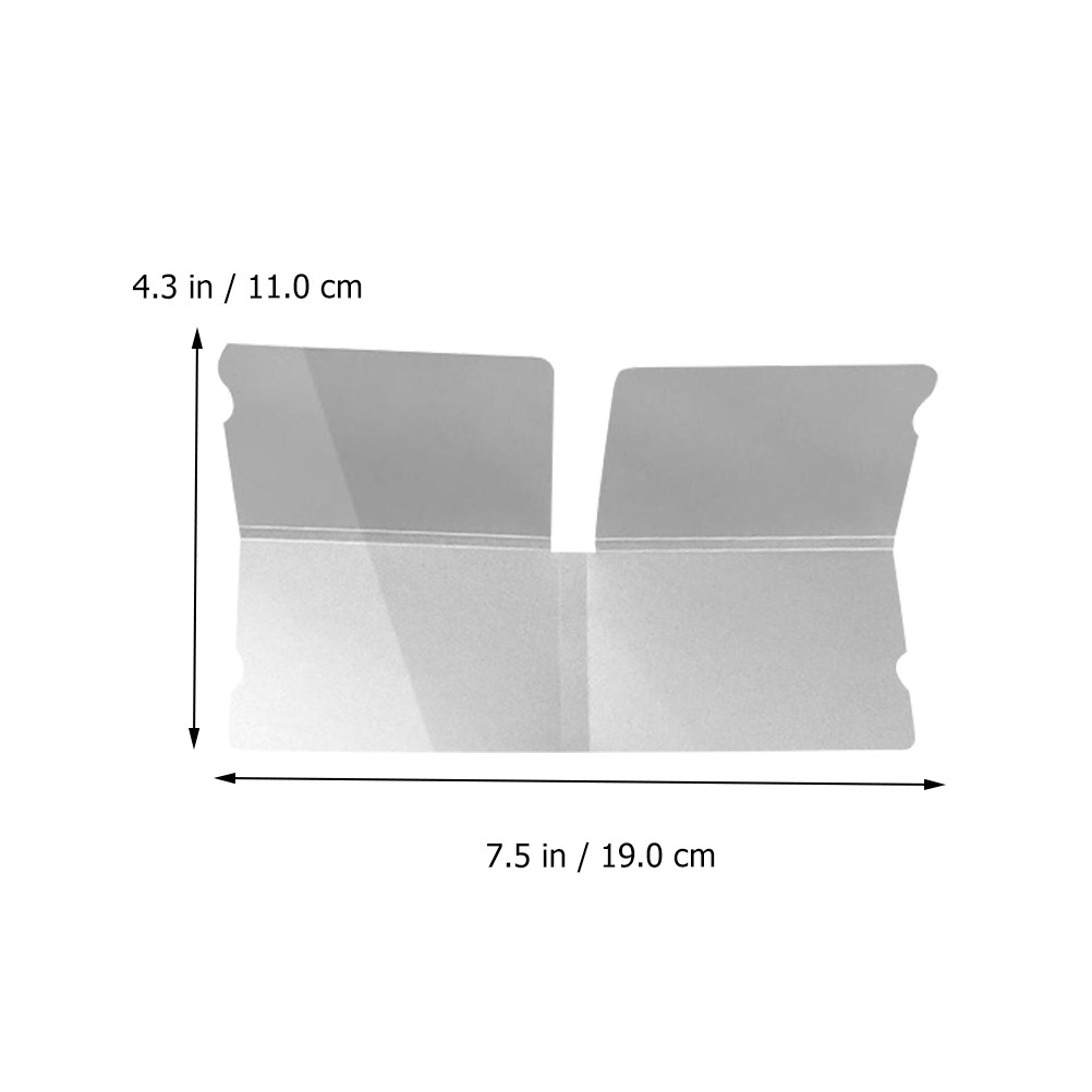 4Pcs Eco Friendly PP Mask Stor - Face Mask Storage Box 评论和价格