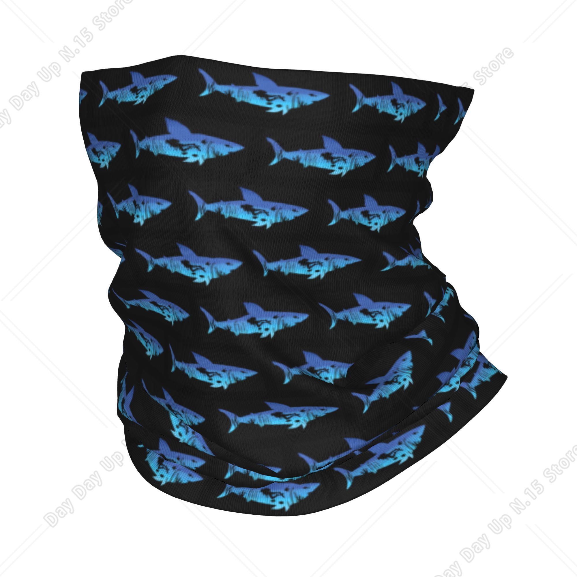 Shark Scuba Diving Bandana Nec - Neck Gaiter Face Cover 评论和价格
