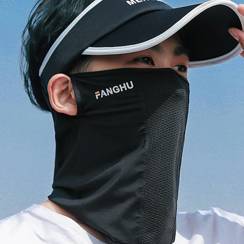 Sun Protection Mask Mesh Breat - Neck Gaiter Face Cover 评论和价格